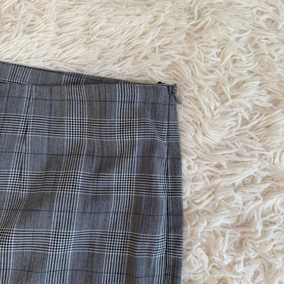 ESCADA Sport Women’s Plaid Wool Blend Long Line Blazer pants set Gray SZ 42/12 - Picture 6 of 16